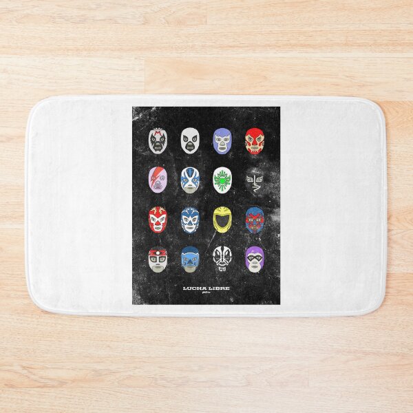Item preview, Luchadores Poster Grunge designed and sold by TheManito.