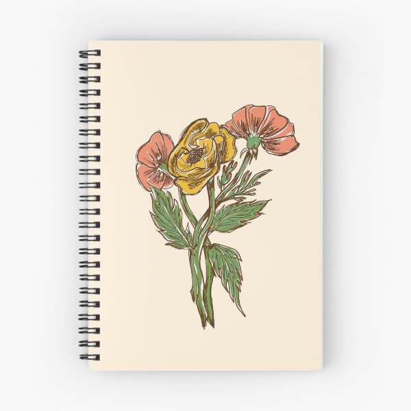 Artikelvorschau, Drei Wildblumen. entworfen und verkauft von Haley Schulz.
