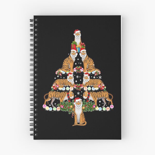 Item preview, Tiger-Christmas-Tree-Snow-Funny-Tiger-Xmas-Gift designed and sold by JohnCenass.