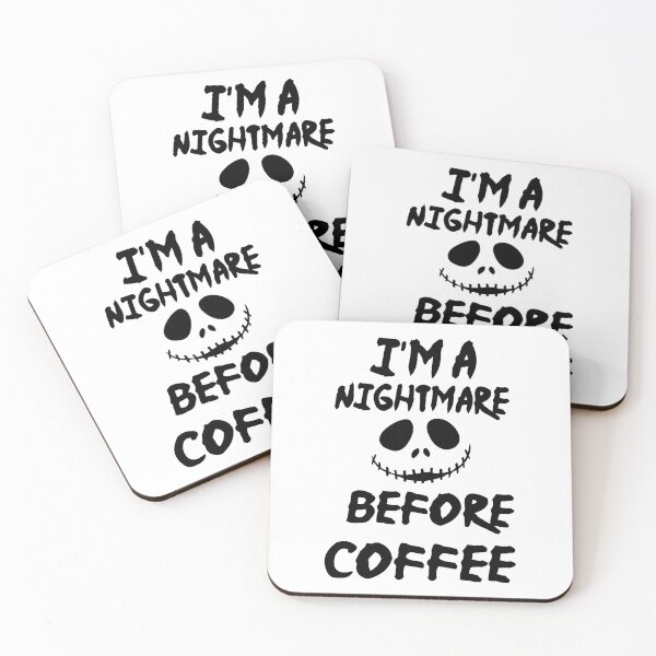 Item preview, I'm A Nightmare Before Coffee designed and sold by Fislux.