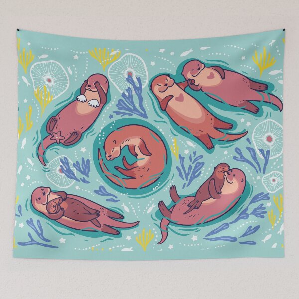 Item preview, Significant Otters pattern designed and sold by HichamMissiame.