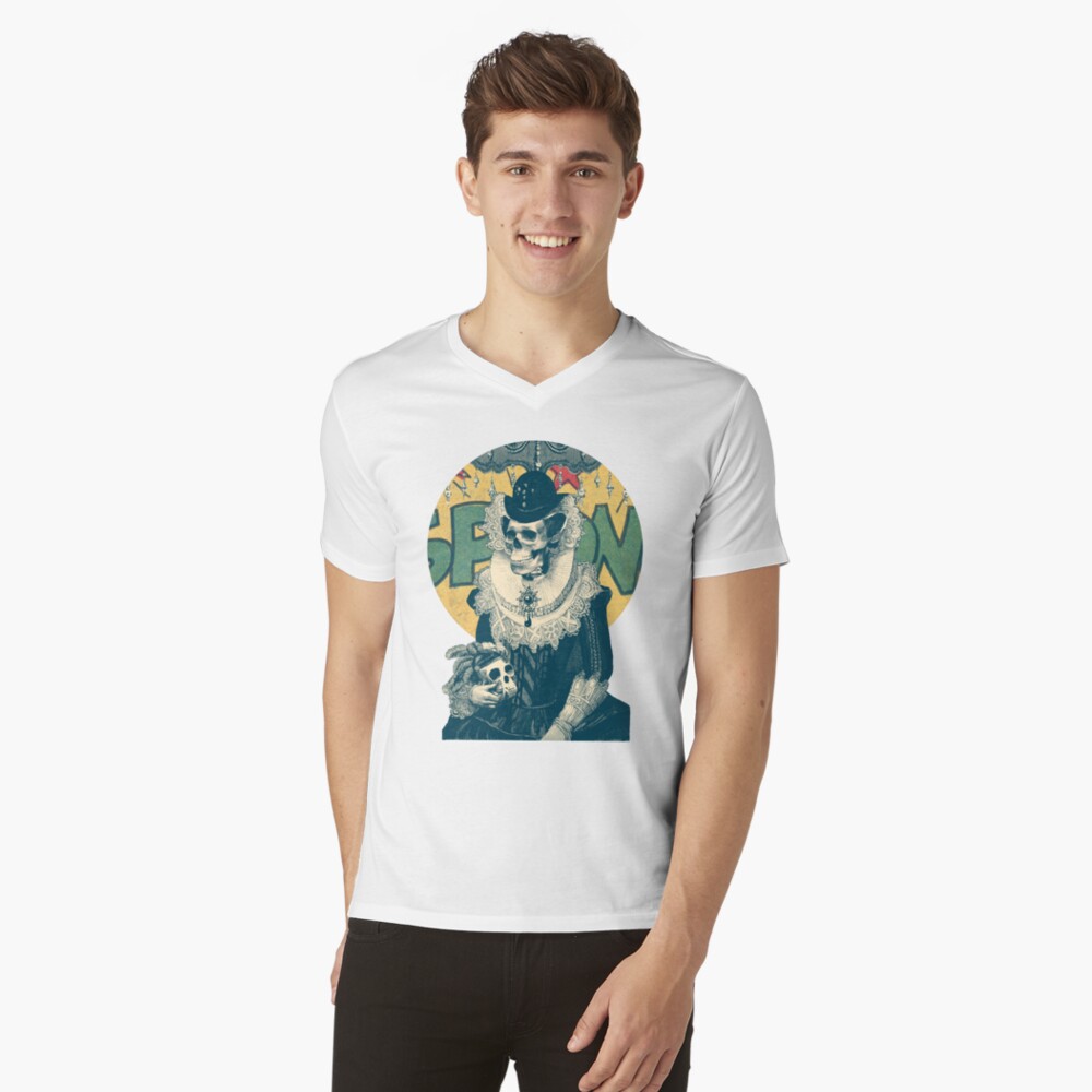 Item preview, V-Neck T-Shirt designed and sold by aligulec.