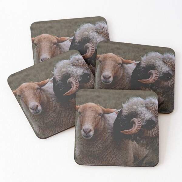Item preview, Best friends, Welsh black-nosed sheep and Coburg fox designed and sold by Pioooh.