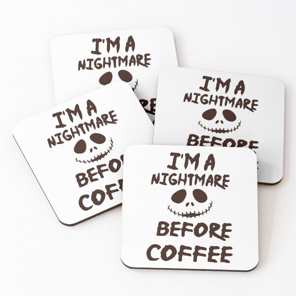 Item preview, I'm A Nightmare Before Coffee designed and sold by Fislux.