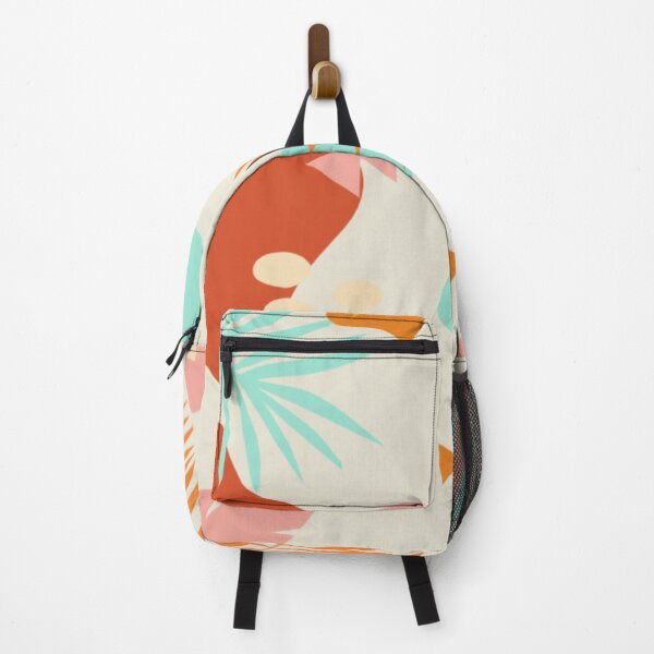 Item preview, Beige and Pastel Colored Abstract Plants and Leaves Pattern designed and sold by AsinusAS.
