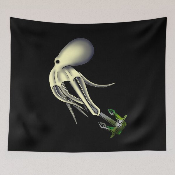 Artikelvorschau, Octopus with Anchor entworfen und verkauft von AuraWalker1.