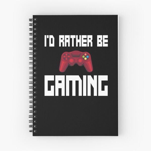 Item preview, I'd Rather Be Gaming  designed and sold by ZiesMerch.