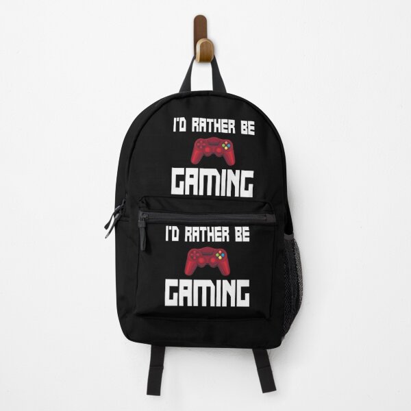 Item preview, I'd Rather Be Gaming  designed and sold by ZiesMerch.