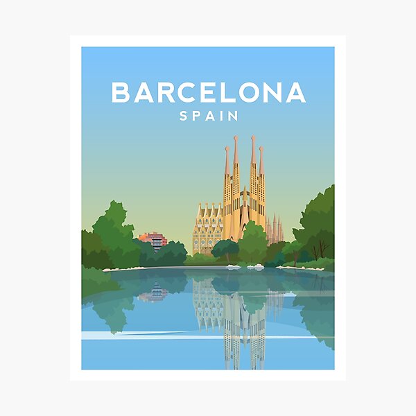 Item preview, Barcelona, La Sagrada Familia, Spain designed and sold by typelab.