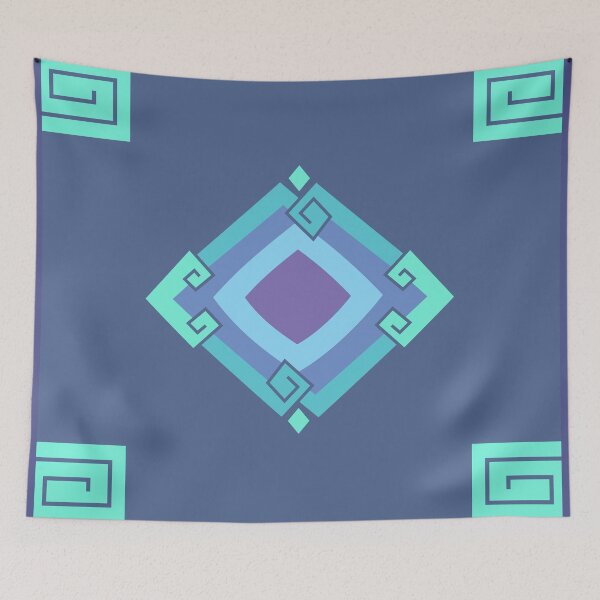 Item preview, Bismuth Grotto Flag designed and sold by Flipcartoons.