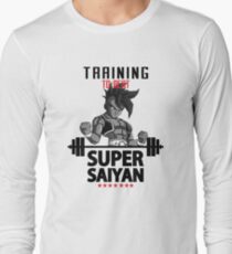 training super saiyan Long Sleeve T-Shirt