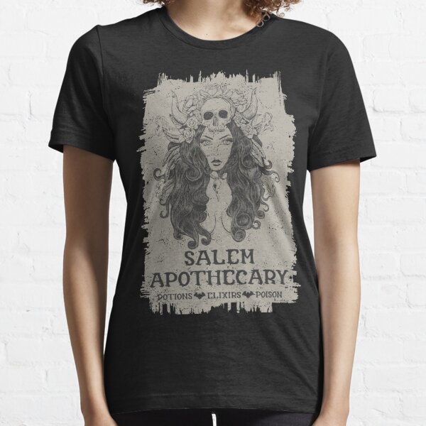 Vintage Salam Apothecary Halloween Witch Essential T-Shirt