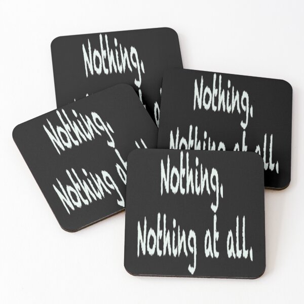 Item preview, Nothing At All T-ShirtNothing. Nothing at all. designed and sold by ThirHargrave.