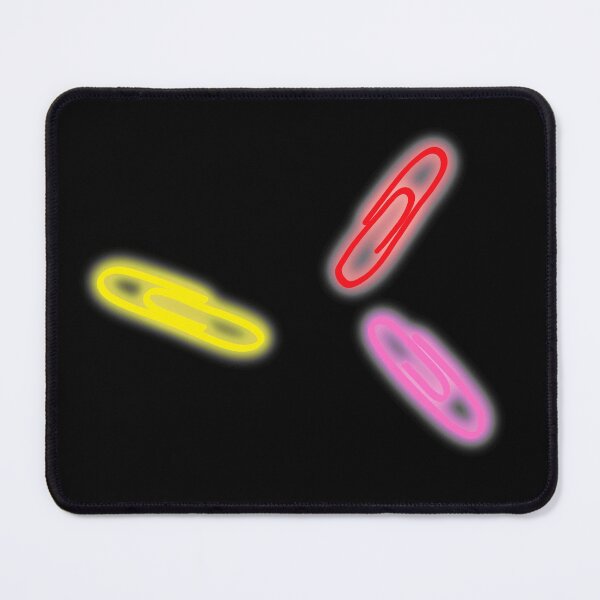 Item preview, Neon Sign with Paper Clips designed and sold by pincelycolores.