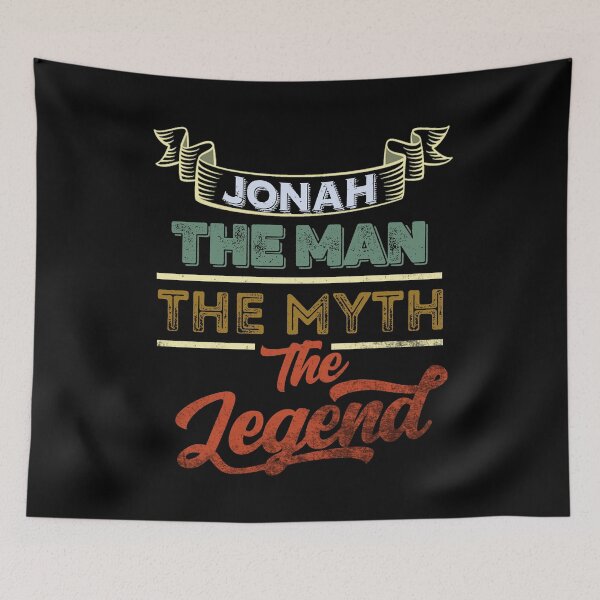Item preview, Jonah The Man The Myth The Legend First Name Jonah Funny designed and sold by OusmaneProDz.