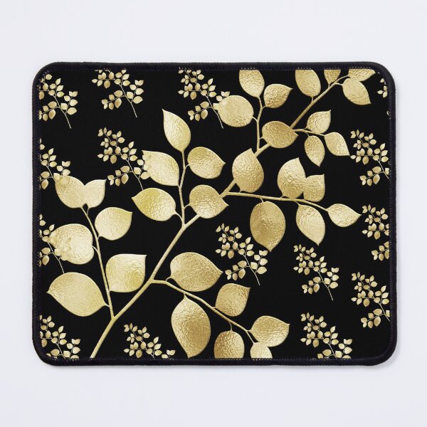 Item preview,  golden glitter and leaves designed and sold by bano12.