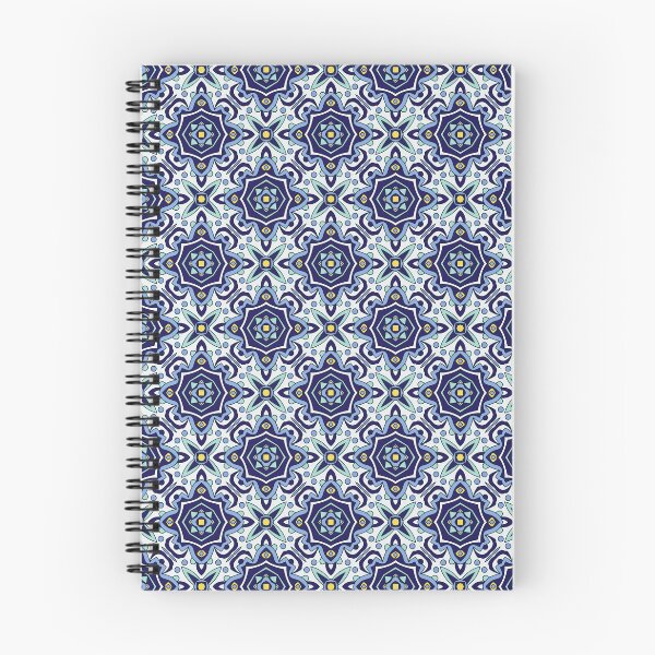 Item preview, Vintage ceramic tiles blue pattern designed and sold by urban-color.