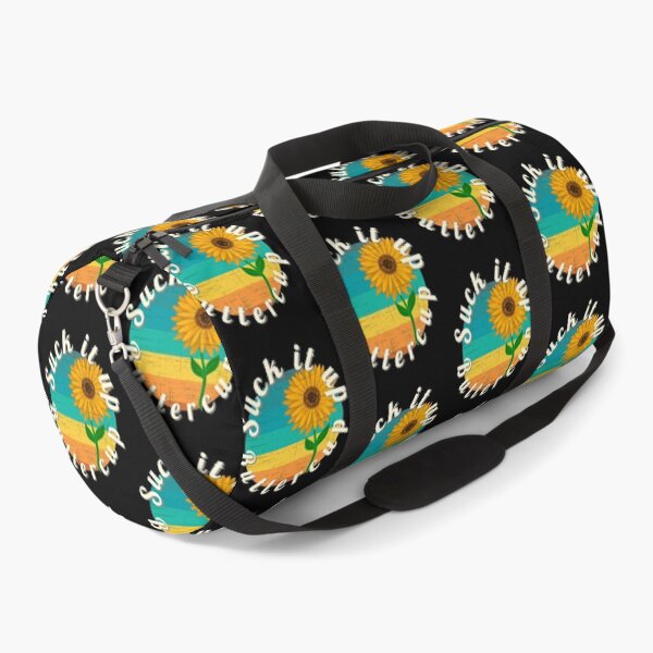 Item preview, Suck It Up Buttercup Retro Striped Sunflower designed and sold by Zurickdesigns.