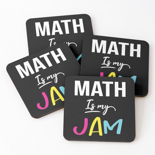 Item preview, Math is my jam, funny math teacher  designed and sold by seifouBVB.