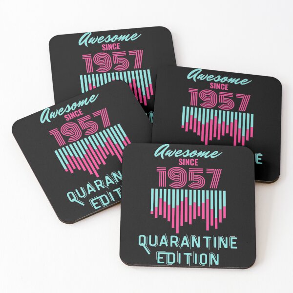Item preview, 64th Birthday Retro Vintage Limited Edition 1957 Quarantine designed and sold by OusmaneProDz.
