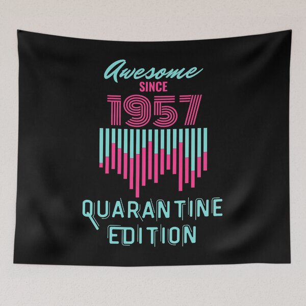 Item preview, 64th Birthday Retro Vintage Limited Edition 1957 Quarantine designed and sold by OusmaneProDz.