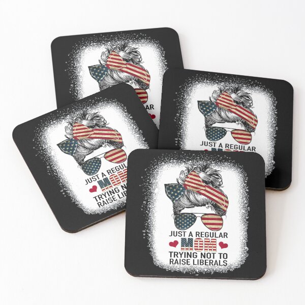 Item preview, Just A Regular Mom Trying Not To Raise Liberals designed and sold by ghazalish.