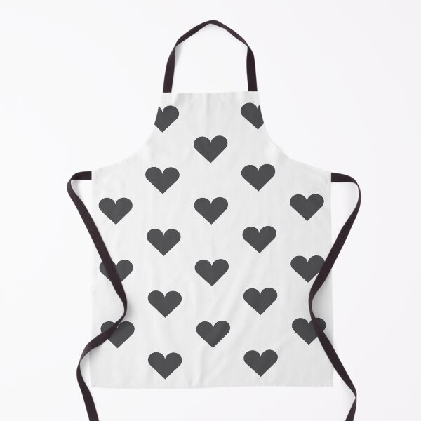 Item preview, Medium CHARCOAL GREY & WHITE LOVE HEARTS designed and sold by RachelMacht.