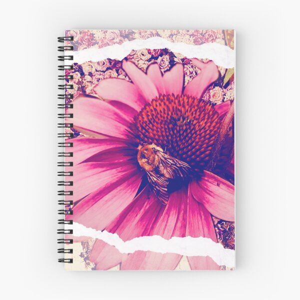 Item preview, Bumble Bee On Echinacea on a Bed of Roses  designed and sold by FringyGingy.