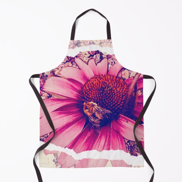 Item preview, Bumble Bee On Echinacea on a Bed of Roses designed and sold by FringyGingy.