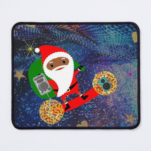 Item preview, Fun & Funky Fresh Santa Surfing Through Space! designed and sold by haRexia.