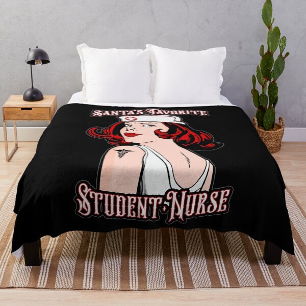 Item preview, Santas Favorite Student Nurse Christmas Vintage Pop Art designed and sold by GrandeDuc.