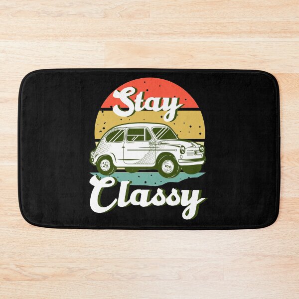 Artikelvorschau, Stay Classy Vintage Classic Car Retro Striped entworfen und verkauft von Zurickdesigns.