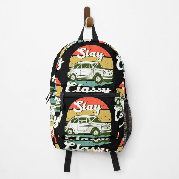 Artikelvorschau, Stay Classy Vintage Classic Car Retro Striped entworfen und verkauft von Zurickdesigns.