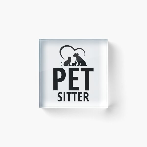 Item preview, Pet Sitter Sitting Dog Walker Animal Lovers designed and sold by CuteDesigns1.