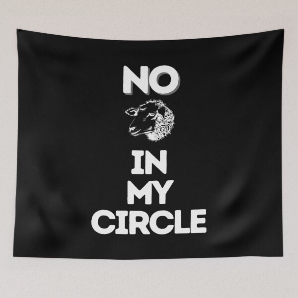 Item preview, No Sheep In My Circle  designed and sold by EllConApparel.