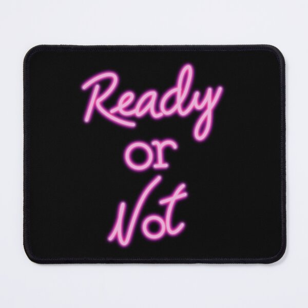 Item preview, Neon sign with phrase Ready or not designed and sold by pincelycolores.