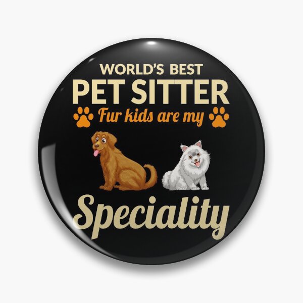 Item preview, Pet Sitter Sitting Dog Walker Fur Animal Funny designed and sold by CuteDesigns1.