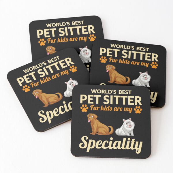 Item preview, Pet Sitter Sitting Dog Walker Fur Animal Funny designed and sold by CuteDesigns1.