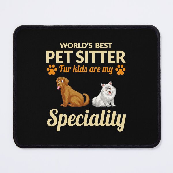 Item preview, Pet Sitter Sitting Dog Walker Fur Animal Funny designed and sold by CuteDesigns1.