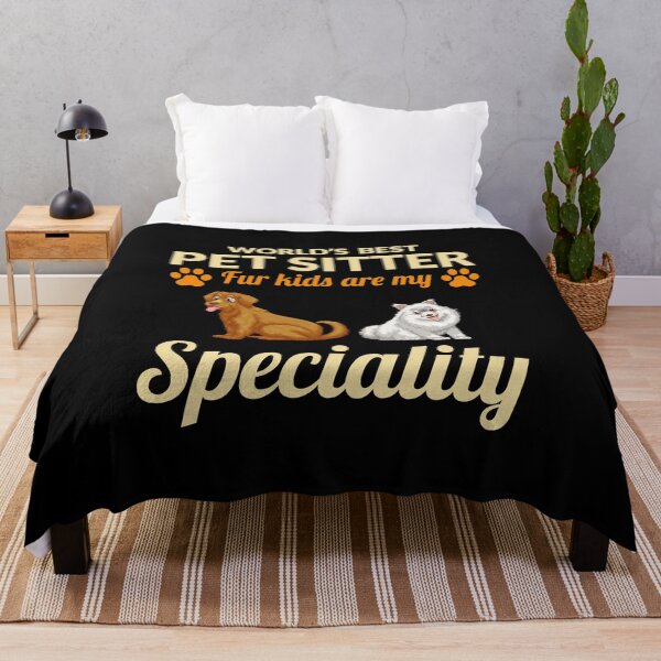 Item preview, Pet Sitter Sitting Dog Walker Fur Animal Funny designed and sold by CuteDesigns1.