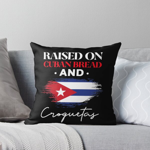Item preview, Raised on Cuban Bread and Croquetas Funny Hispanic Heritage designed and sold by Neggan.