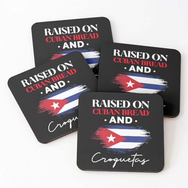 Item preview, Raised on Cuban Bread and Croquetas Funny Hispanic Heritage designed and sold by Neggan.