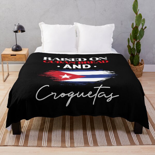 Item preview, Raised on Cuban Bread and Croquetas Funny Hispanic Heritage designed and sold by Neggan.