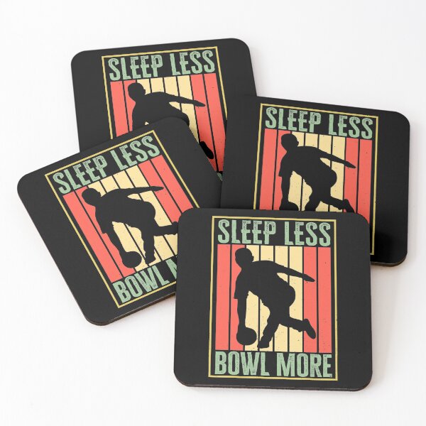 Item preview, Sleep less, bowl more. 10 pin bowling player, Gift for bowling players designed and sold by AS-Shirts.