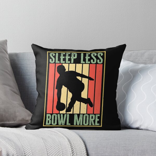 Item preview, Sleep less, bowl more. 10 pin bowling player, Gift for bowling players designed and sold by AS-Shirts.