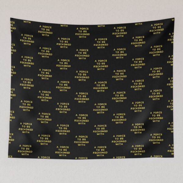 Item preview, A Force To Be Reckoned With Yellow Design designed and sold by LGbubble.