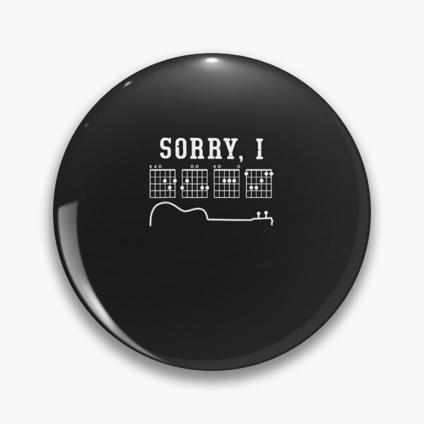 Item preview, Sorry I-DGAF Funny Hidden Message Guitar Chords For Lover Classic designed and sold by troyMmandeville.