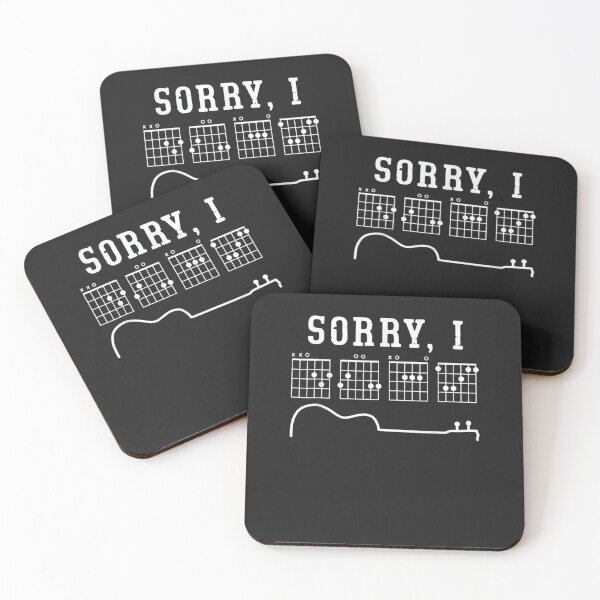 Item preview, Sorry I-DGAF Funny Hidden Message Guitar Chords For Lover Classic designed and sold by troyMmandeville.