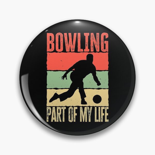 Item preview, Bowling - part of my life. 10 pin bowling player, Gift for bowling players designed and sold by AS-Shirts.