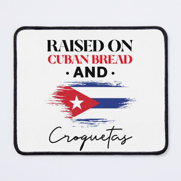 Item preview, Raised on Cuban Bread and Croquetas Funny Hispanic Heritage designed and sold by Neggan.